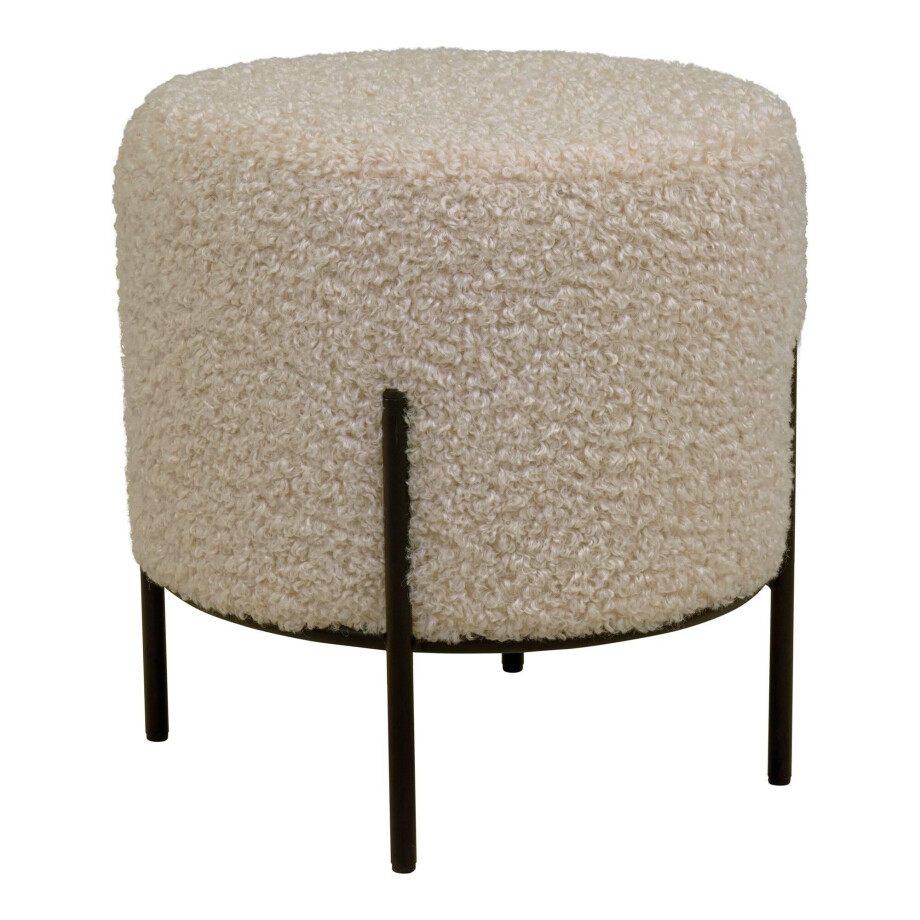 Poef Alice teddystof | House Nordic afbeelding 1