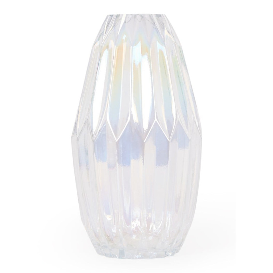 POLSPOTTEN Glass Folds M vaas 32 cm afbeelding 1