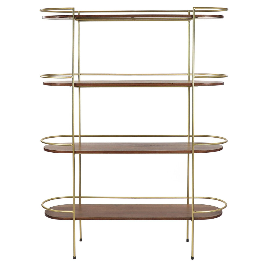 Wandkast 4 Schappen Artdeco | Pomax afbeelding 1