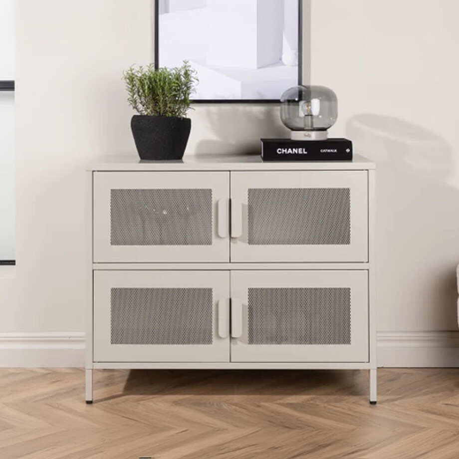 Nohr Dressoir 'Raeanne' 90cm, kleur Beige afbeelding 1