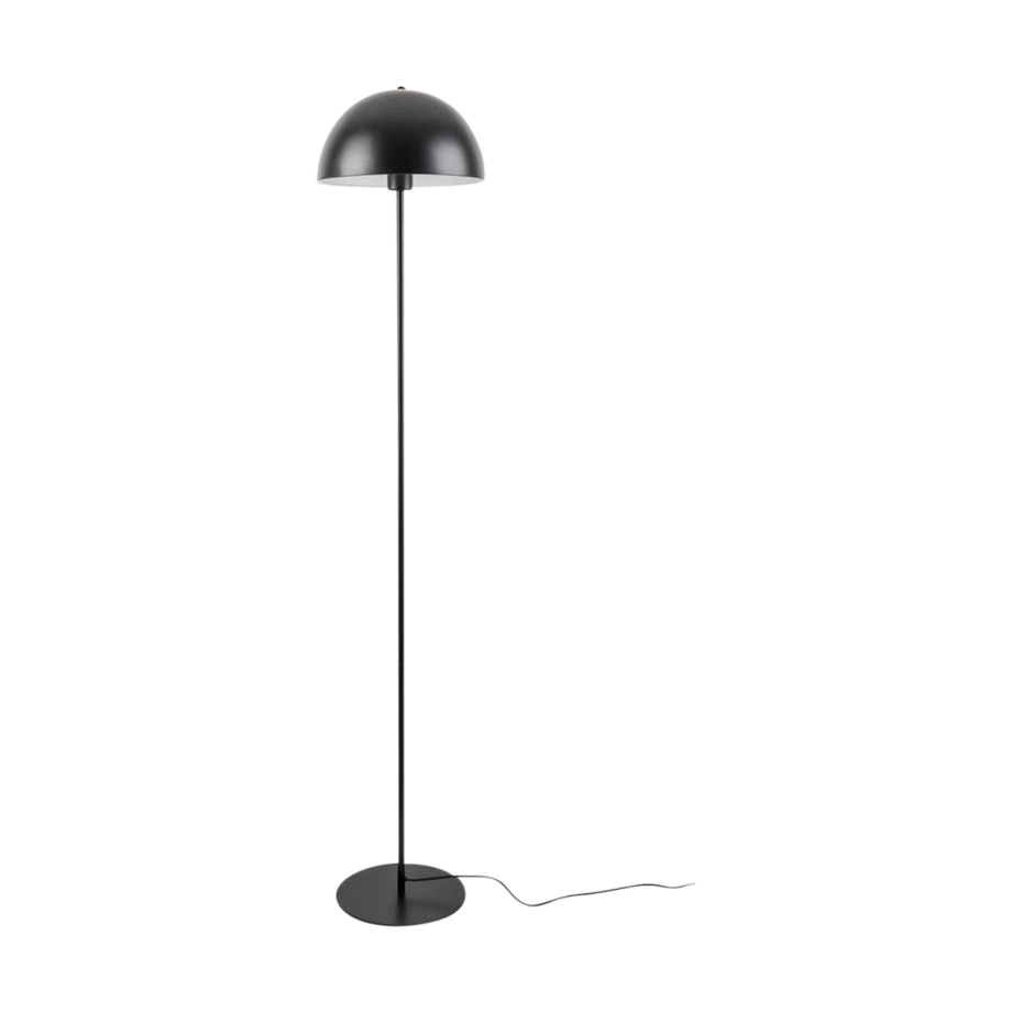 Bonnet vloerlamp zwart - Ø 30 cm Bonnet vloerlamp zwart - Ø 30 cm afbeelding 1