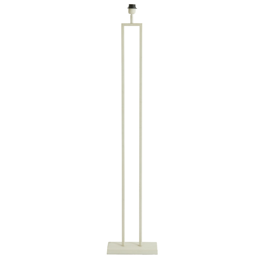 Light & Living Vloerlamp 'Shiva' 141cm, kleur Crème (excl. kap) afbeelding 1