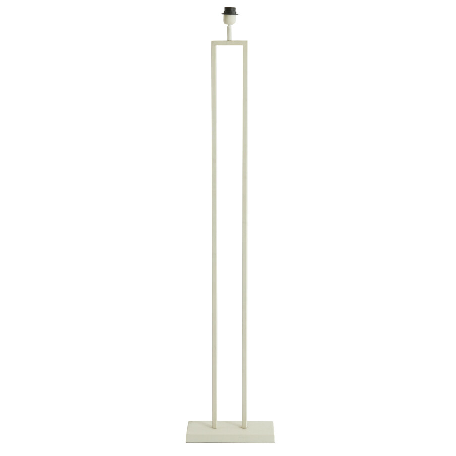Light & Living Vloerlamp 'Shiva' 141cm, kleur Crème (excl. kap) afbeelding 1