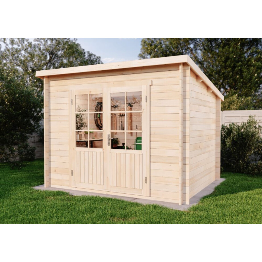 Tuinhuis Maria met lessenaardak Tuinhuis Maria met lessenaardak afbeelding 1