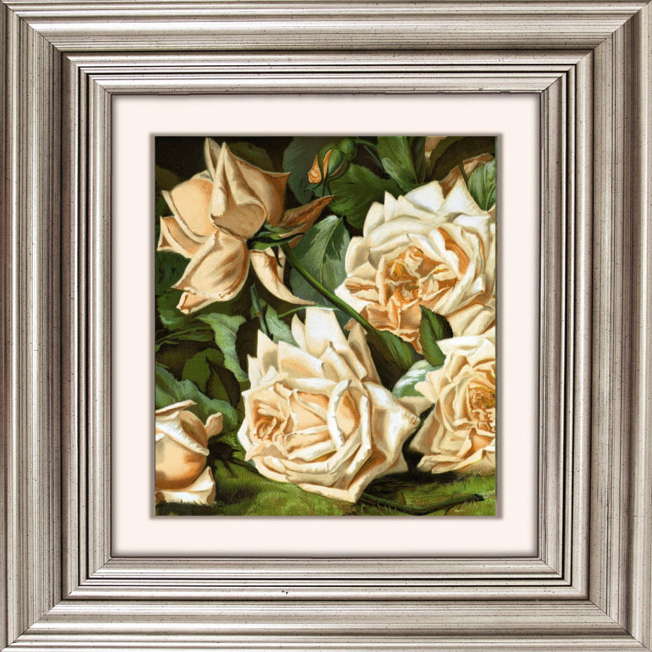 queence Artprint op acrylglas Rosen afbeelding 1