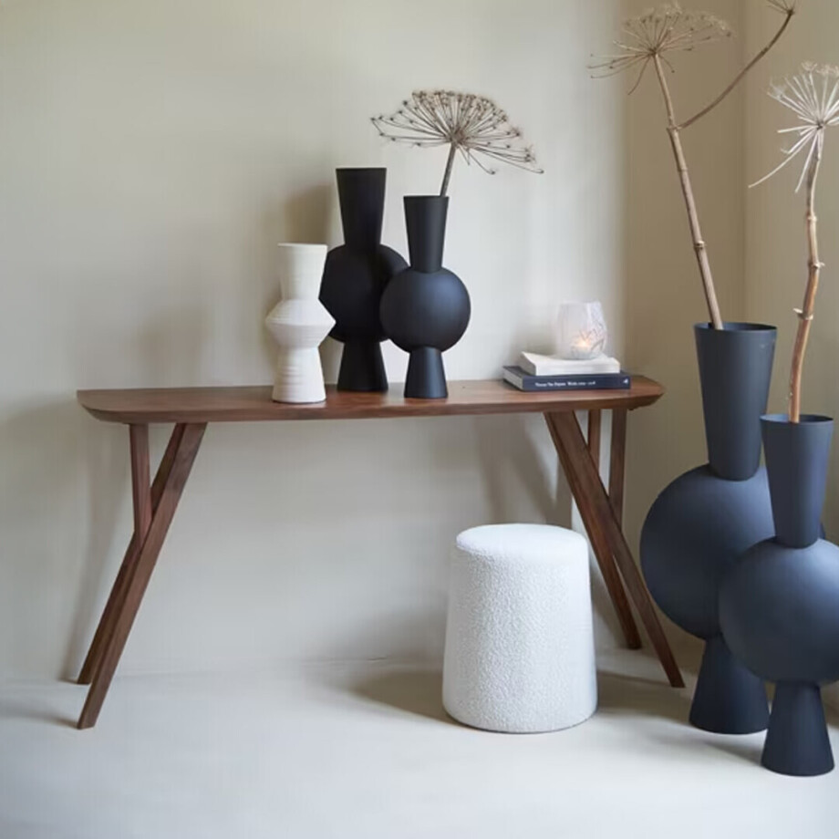 Light & Living Sidetable 'Quenza' Acaciahout, 160cm, kleur Bruin Light & Living Sidetable 'Quenza' Acaciahout, 160cm, kleur Bruin afbeelding 1