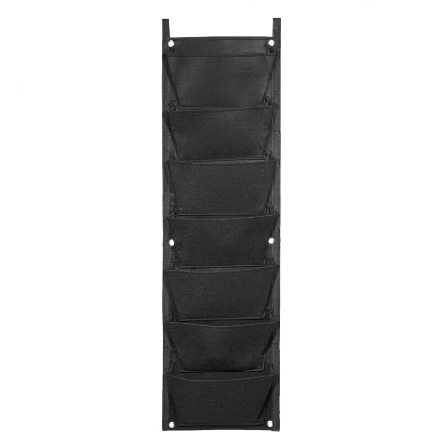 QUVIO Verticale tuin - 7 vakken - 100 x 30 cm QUVIO Verticale tuin - 7 vakken - 100 x 30 cm afbeelding 1