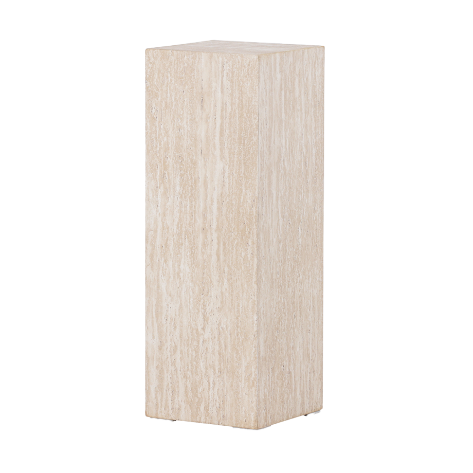 Rana houten decoratieve zuil beige - 65 x 23 cm Rana houten decoratieve zuil beige - 65 x 23 cm afbeelding 1