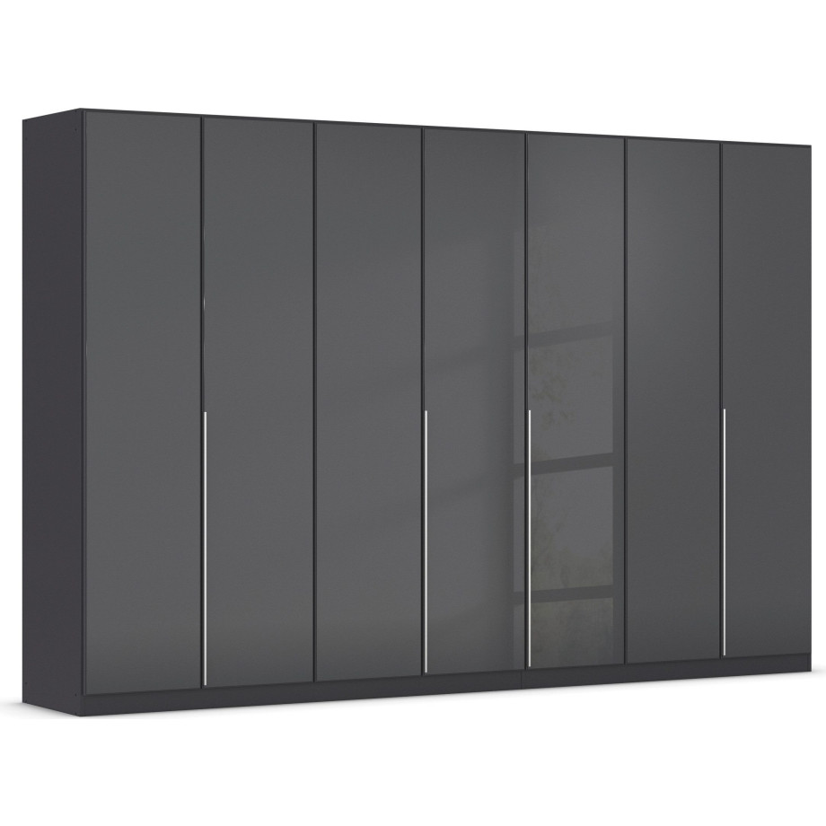 rauch Draaideurkast Kledingkasten kast garderobe AGORDO met glazen front doordachte binnenuitrusting, in 6 breedtes en 2 hoogtes made in germany afbeelding 1