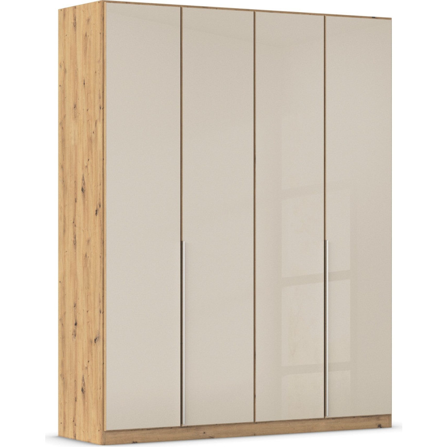 rauch Draaideurkast Kledingkasten kast garderobe AGORDO met glazen front doordachte binnenuitrusting, in 6 breedtes en 2 hoogtes made in germany afbeelding 1