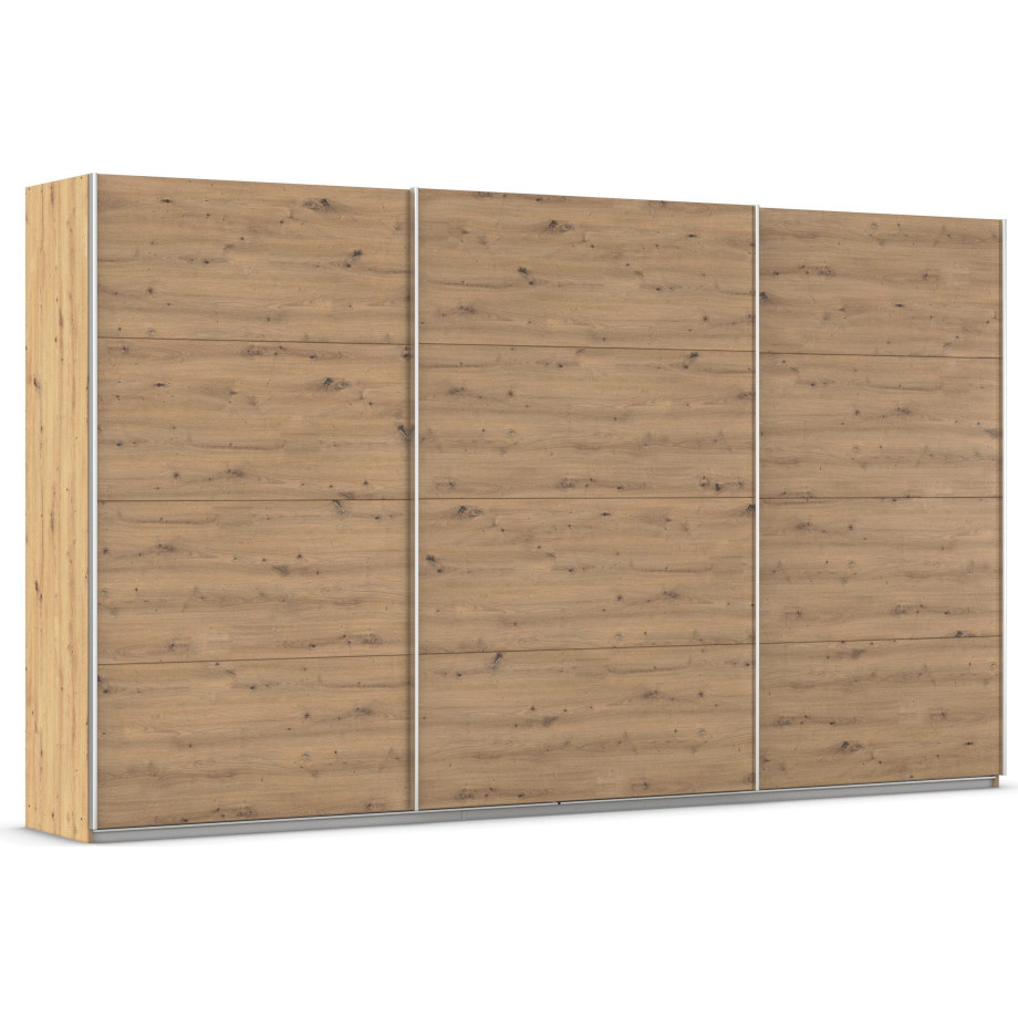 rauch Schuifdeurkast Kledingkast kast garderobe AGORDO met decor- of hoogglansfront doordachte binnenuitrusting, in 4 breedtes en 2 hoogtes made in germany afbeelding 1