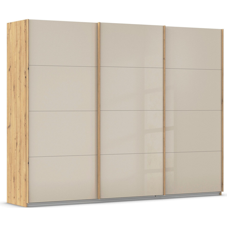 rauch Schuifdeurkast Kledingkast Kast Garderobe AGORDO met Glasfront doordachte binnenuitrusting, in 4 breedtes en 2 hoogtes made in germany afbeelding 1