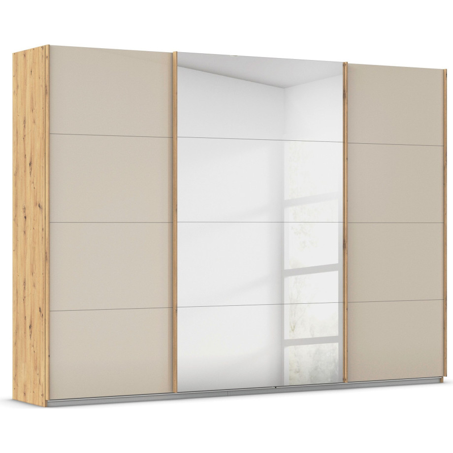 rauch Schuifdeurkast Kledingkasten kast garderobe AGORDO met glazen front doordachte binnenuitrusting, in 4 breedtes en 2 hoogtes made in germany afbeelding 1