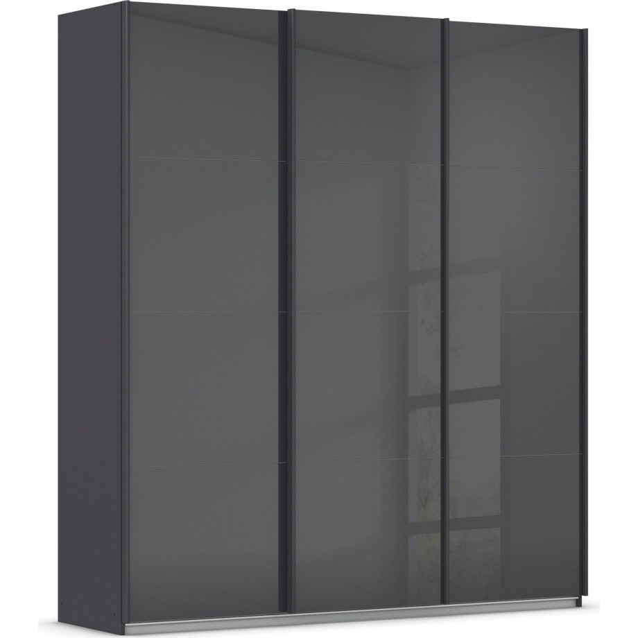 rauch Schuifdeurkast Kledingkasten kast garderobe AGORDO met glazen front doordachte binnenuitrusting, in 4 breedtes en 2 hoogtes made in germany afbeelding 1