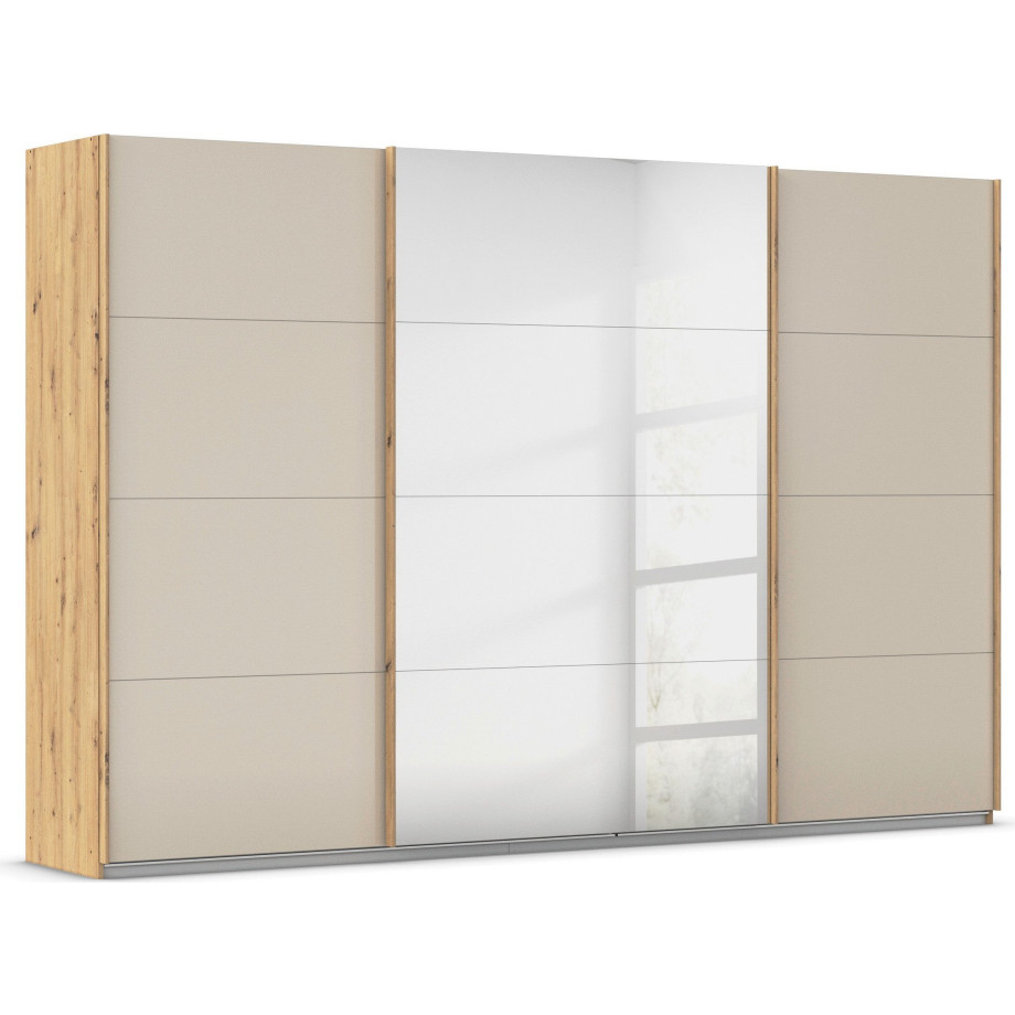 rauch Schuifdeurkast Kledingkasten kast garderobe AGORDO met glazen front doordachte binnenuitrusting, in 4 breedtes en 2 hoogtes made in germany afbeelding 1