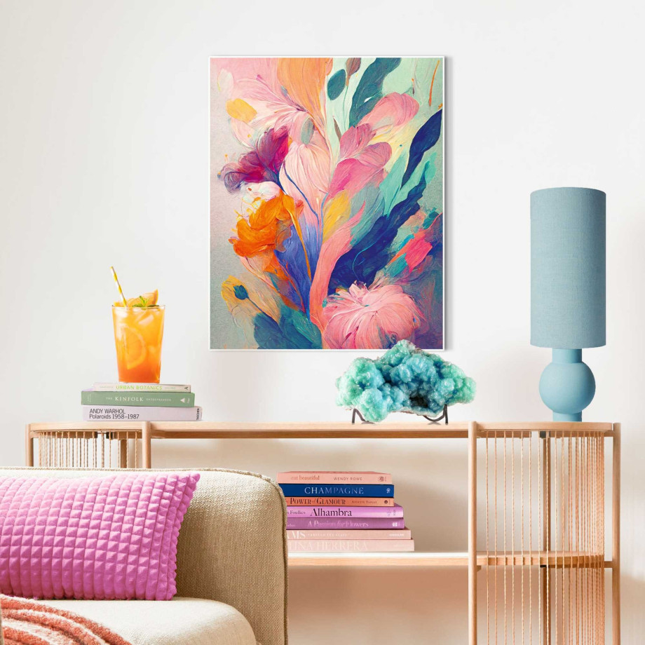 Reinders! Artprint met lijst Dreamy Flowers afbeelding 1