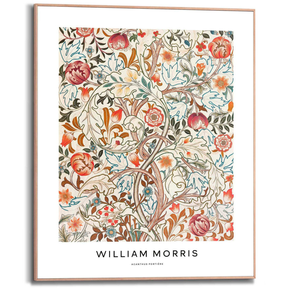 Reinders! Artprint met lijst Fantasy Art William Morris afbeelding 1