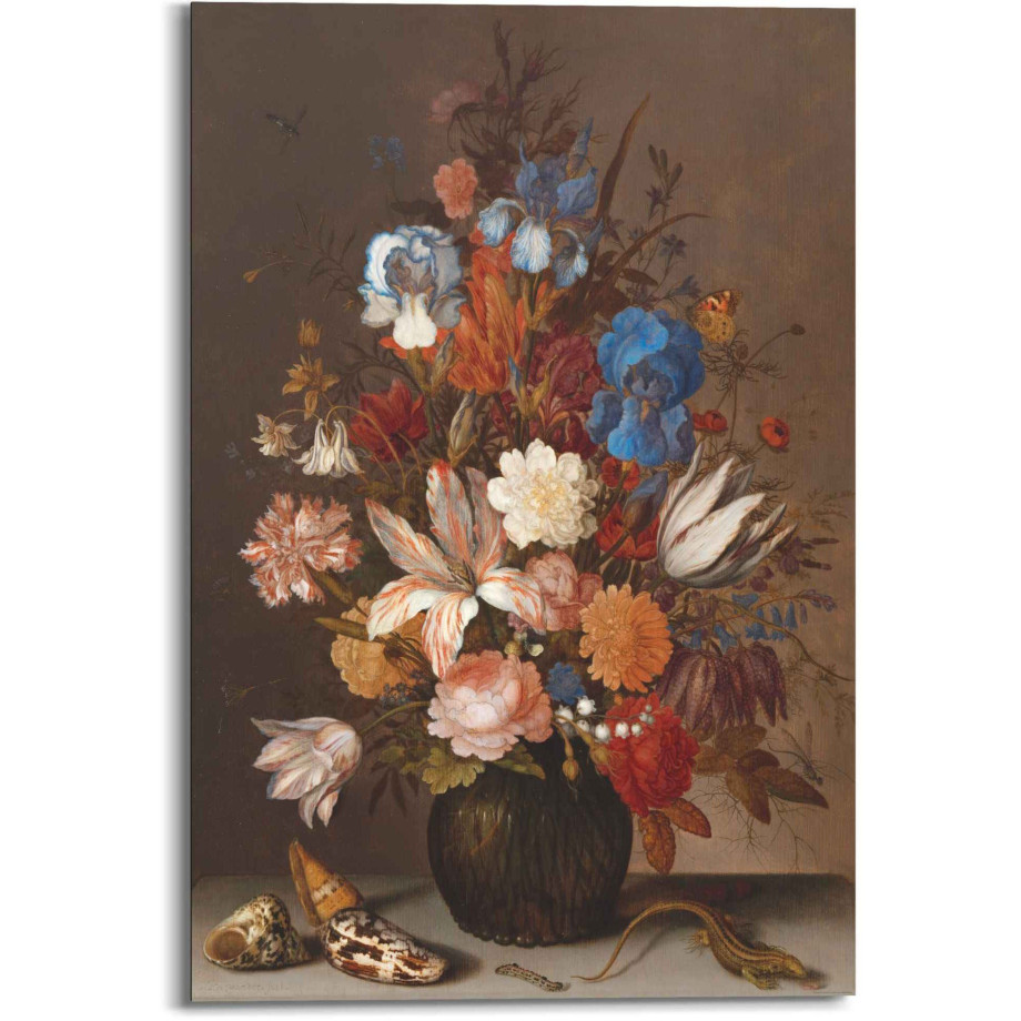 Reinders! Artprint stilleven Hollandse schilder - oude meester - bloemen afbeelding 1