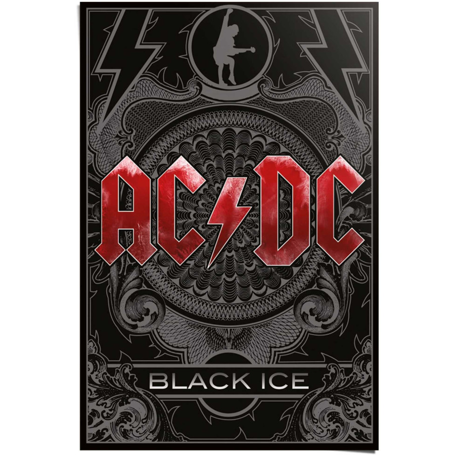 Reinders! Poster AC/DC Black ice afbeelding 1