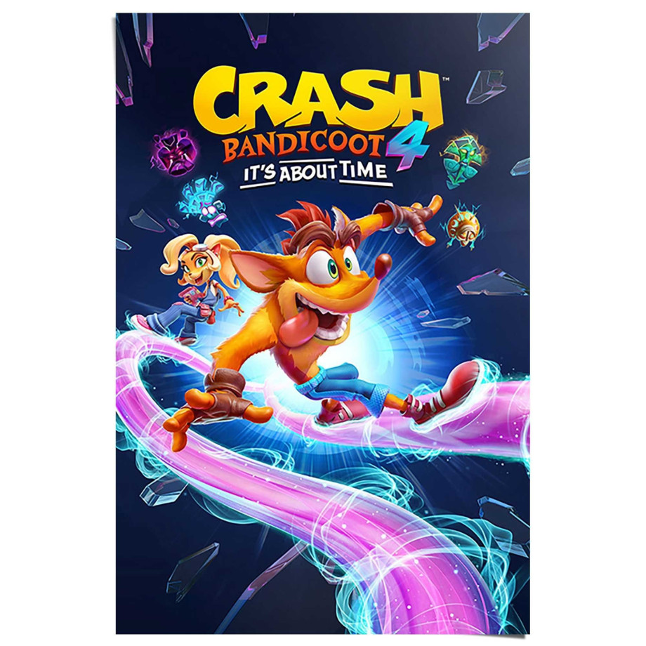 Reinders! Poster Crash Bandicoot 4 - ride afbeelding 1