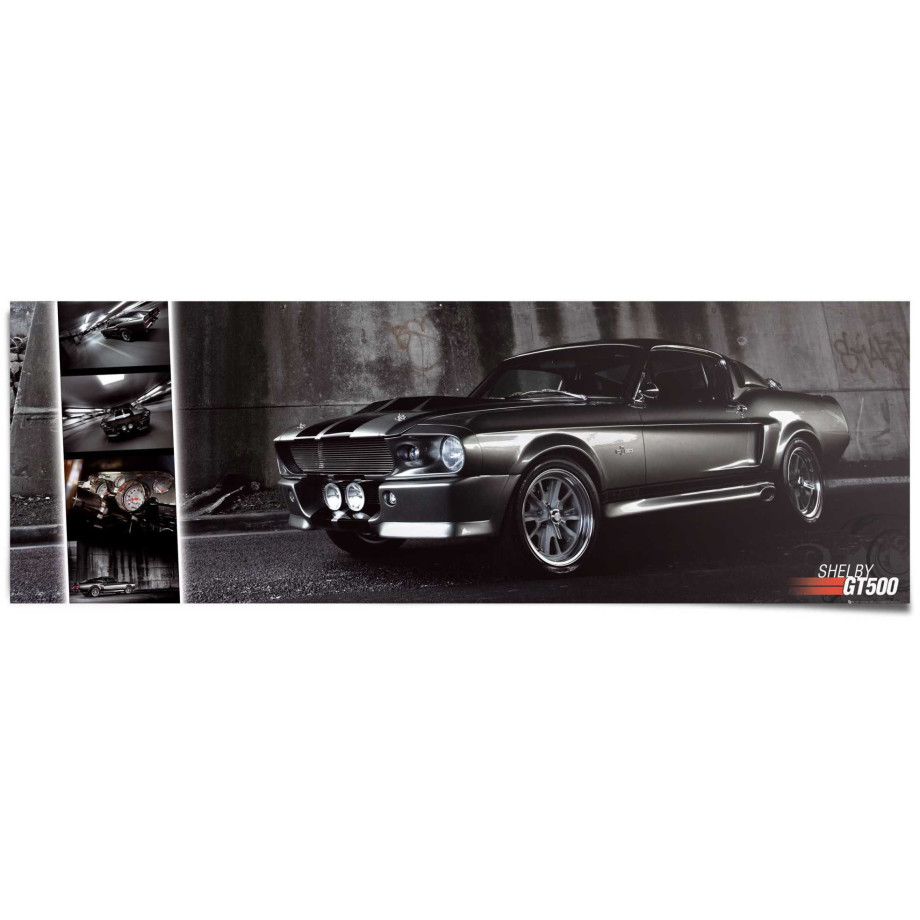 Reinders! Poster Ford Easton Mustang GT500 afbeelding 1