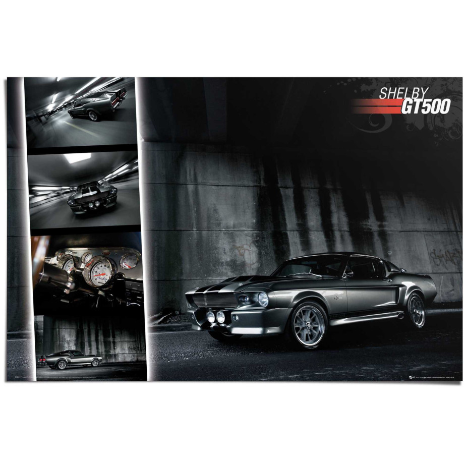 Reinders! Poster Ford Easton Mustang GT500 afbeelding 1