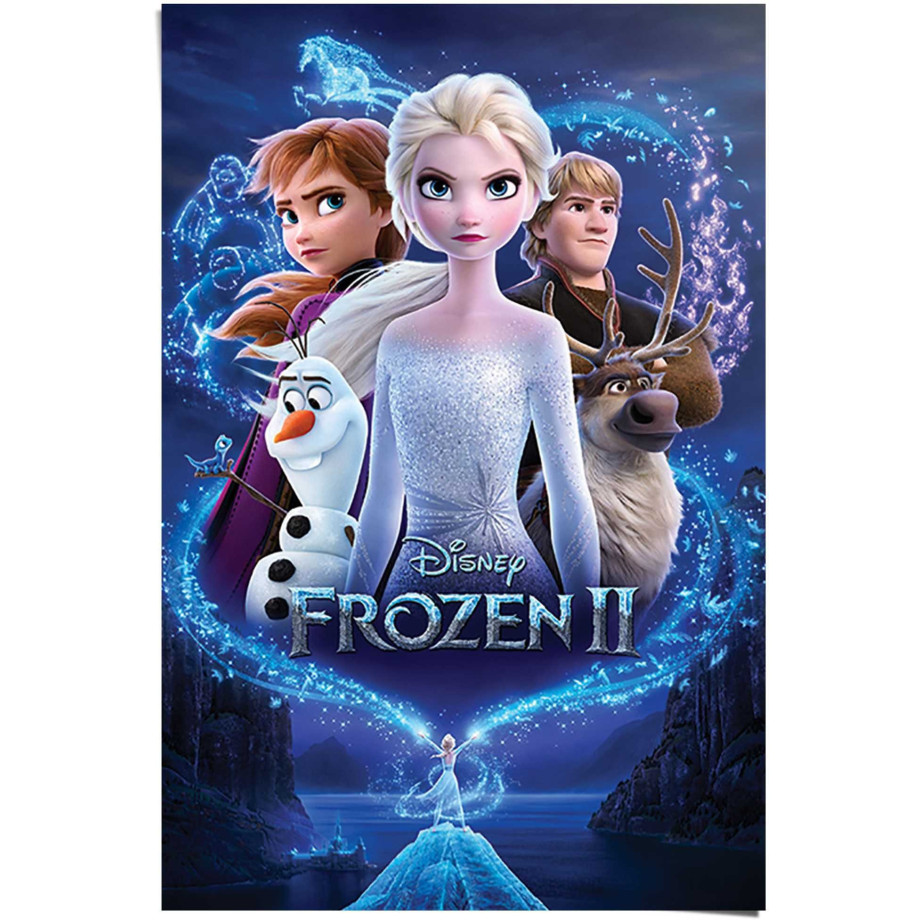 Reinders! Poster Frozen 2 Filmposter - Disney - Elsa - Anna afbeelding 1