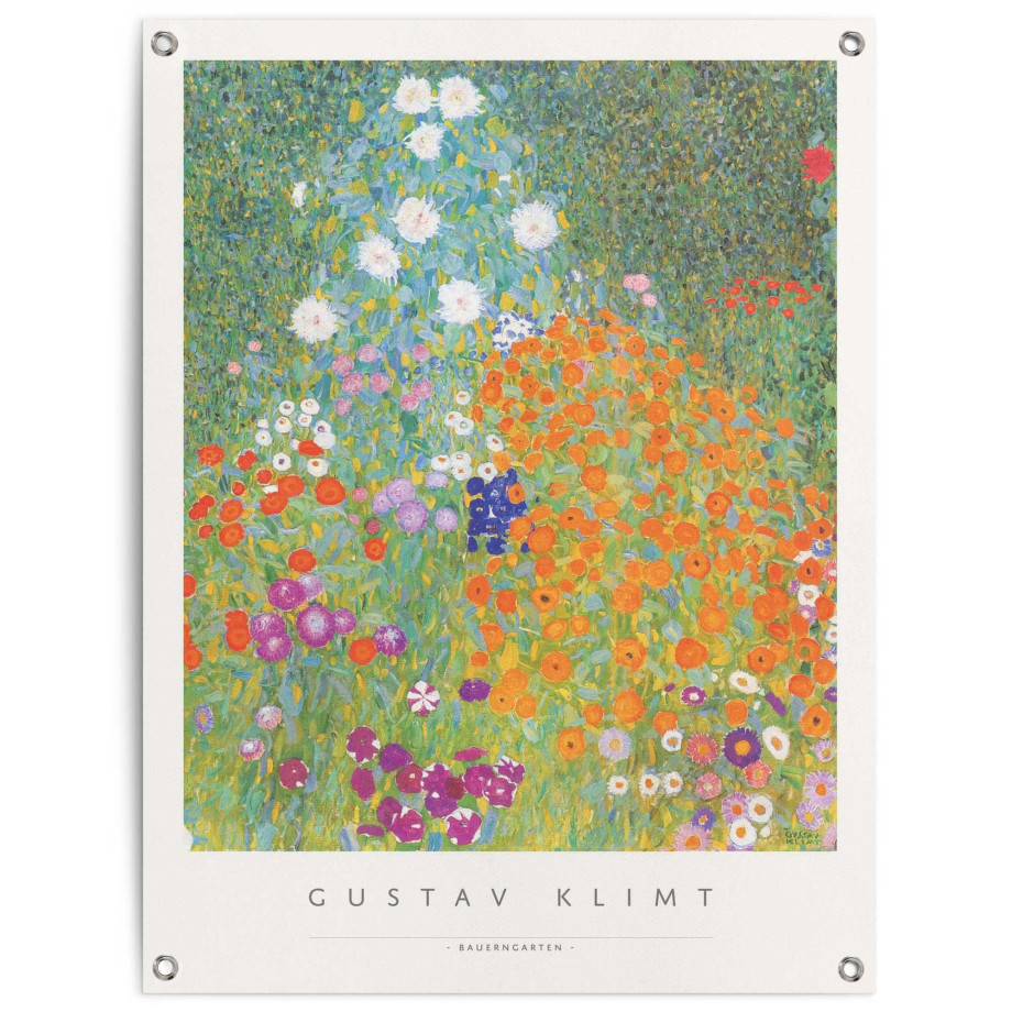 Reinders! Poster Gustav Klimt - Boerenhof afbeelding 1