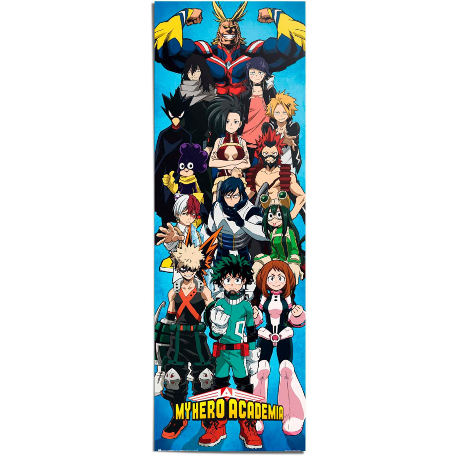 Reinders! Poster My Hero Academia - Cast afbeelding 1