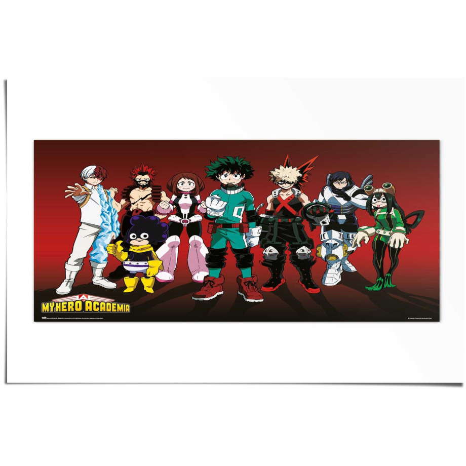 Reinders! Poster My Hero Academia afbeelding 1