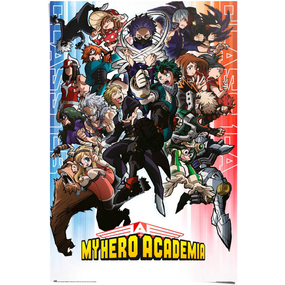 Reinders! Poster My Hero Academia afbeelding 1