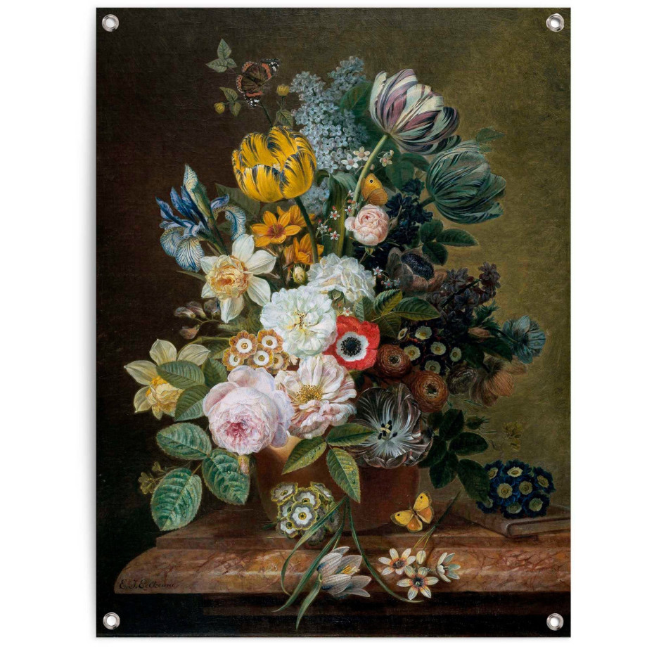 Reinders! Poster Stilleven met bloemen afbeelding 1