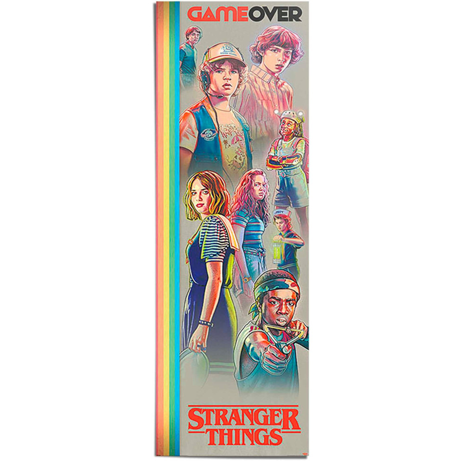 Reinders! Poster Stranger things - game over afbeelding 1