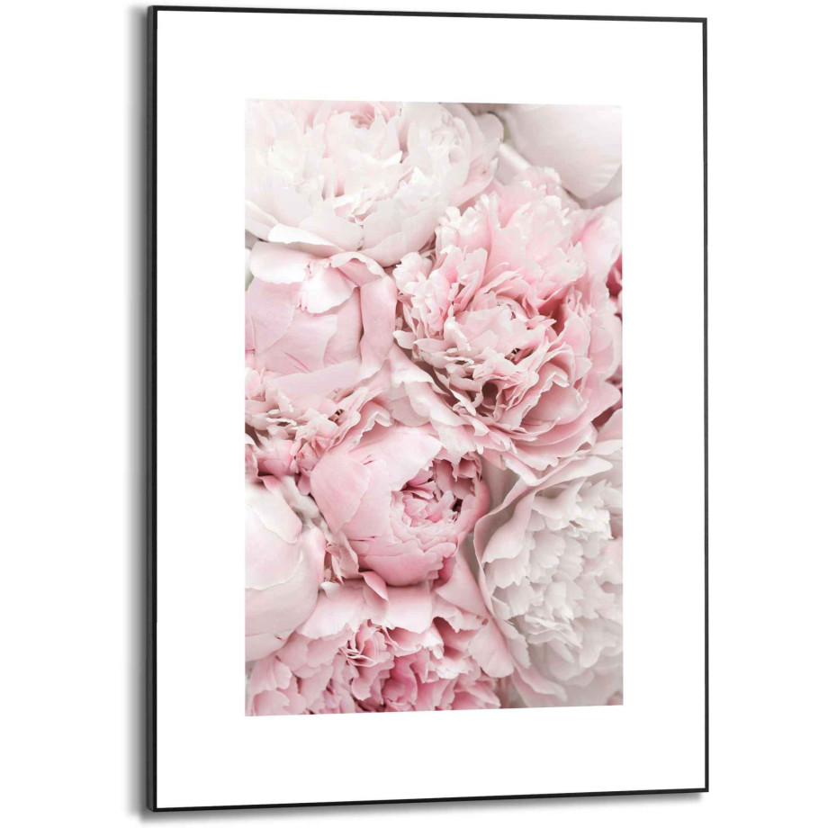 Reinders! Wanddecoratie Ingelijste print pioenrozen bloemen - romantisch afbeelding 1