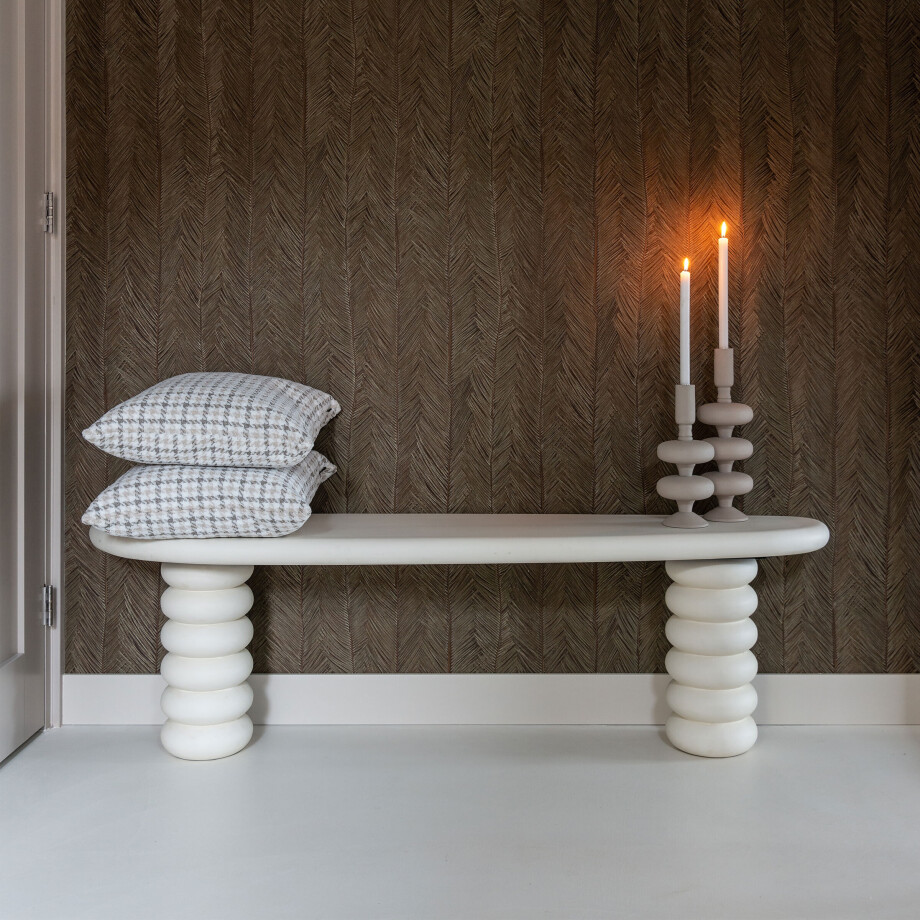Richmond Dressoir/TV-meubel 'Bloomstone' Organisch 170cm, kleur Wit afbeelding 1