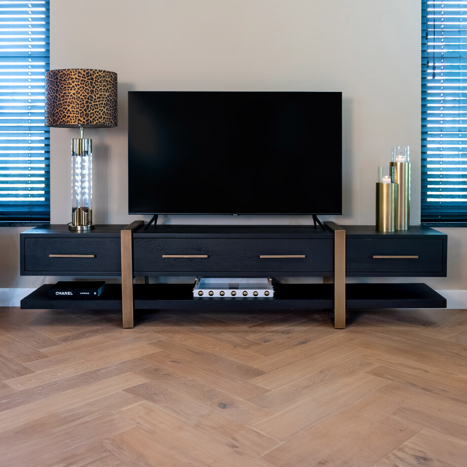 Richmond TV-meubel 'Cambon' Eiken, 240cm afbeelding 
