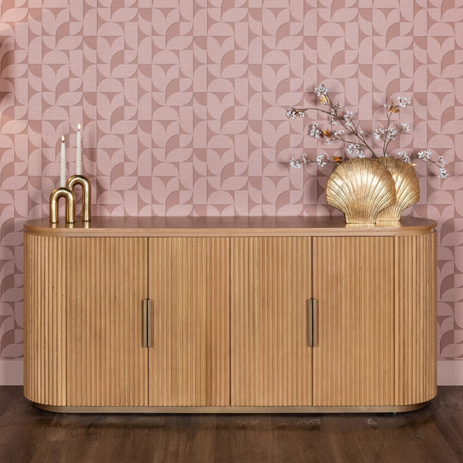 Richmond Dressoir 'Belfort' Eikenhout, 185cm Richmond Dressoir 'Belfort' Eikenhout, 185cm afbeelding