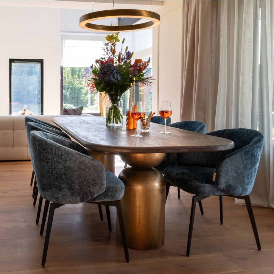 Richmond Eettafel 'Cavo' Acaciahout, 230 x 100cm Richmond Eettafel 'Cavo' Acaciahout, 230 x 100cm afbeelding