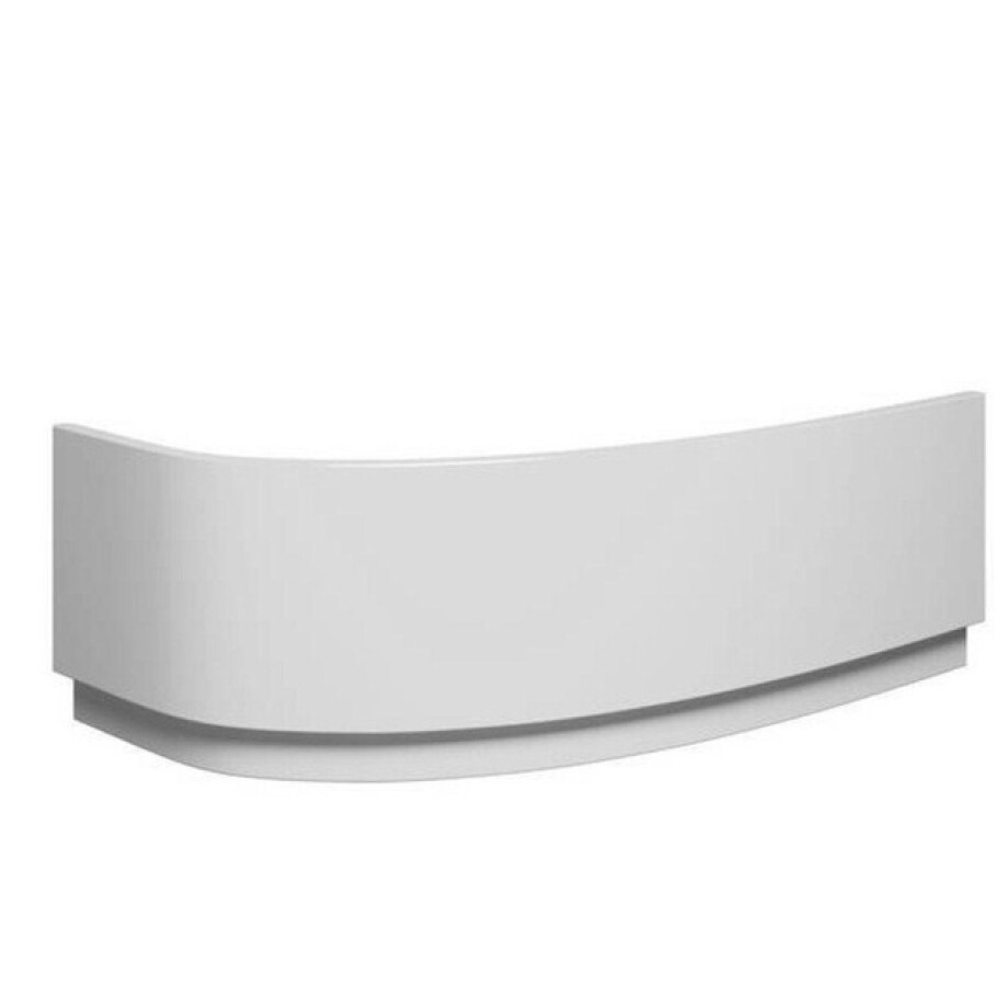 Riho Aryl kunststof voorpaneel acyl voor hoekbad 140cm links wit 209270 afbeelding 1