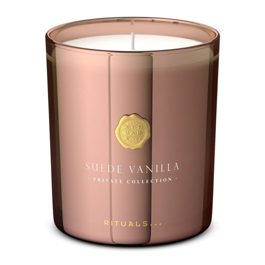 Rituals Suede Vanilla Scented Candle - geurkaars 360 gram afbeelding 