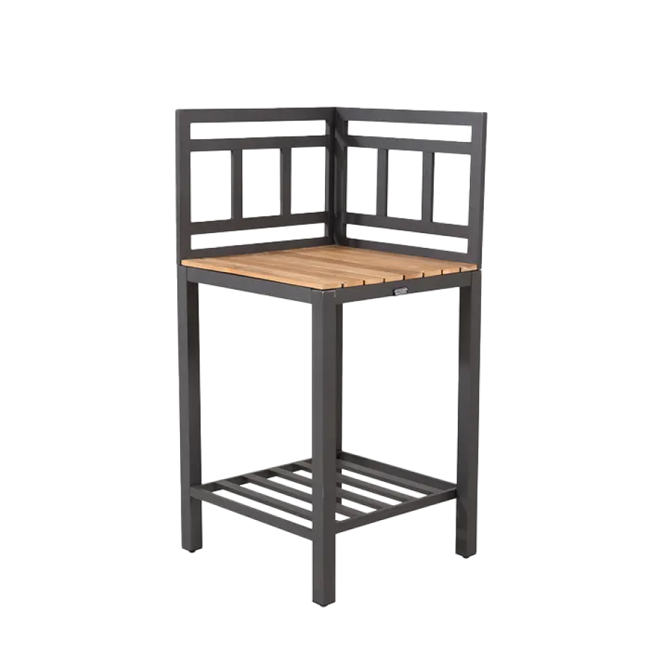 River hoekelement buitenkeuken zwart afbeelding 1