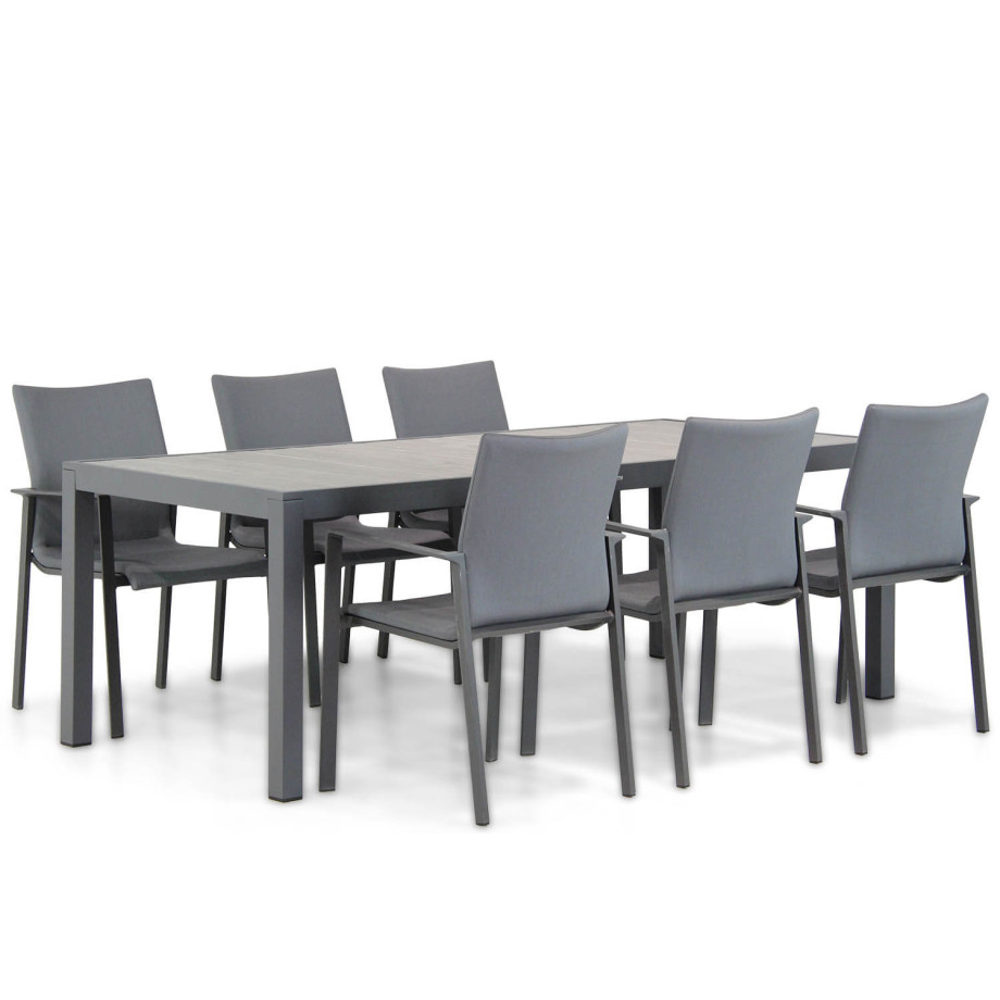Lifestyle Rome/Residence 220 cm dining tuinset 7-delig afbeelding 1