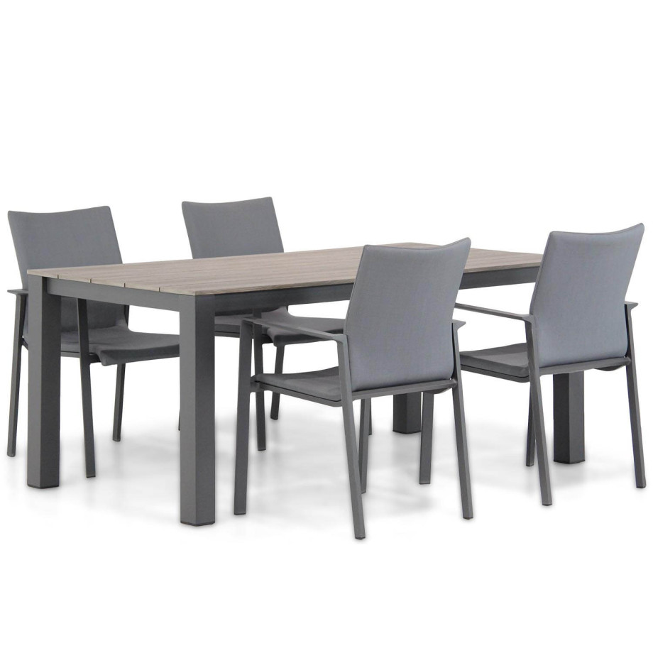 Lifestyle Rome/Valley 180 cm dining tuinset 5-delig afbeelding 1