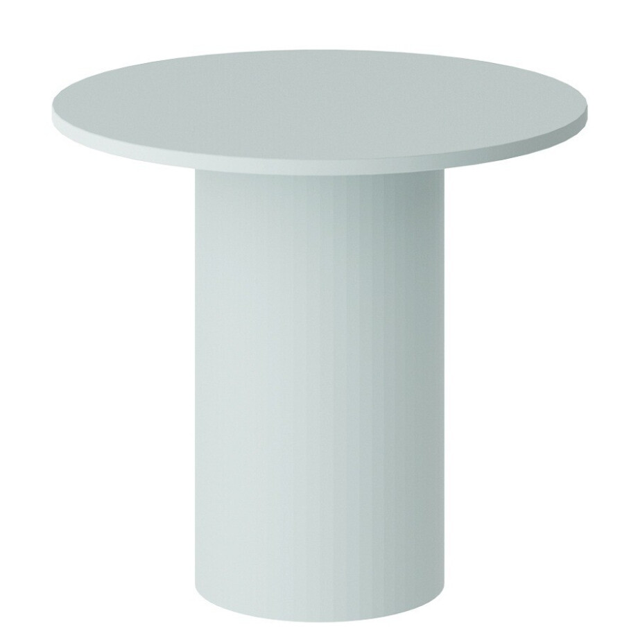 Ronde salontafel Alto 60 cm mint groen mat afbeelding 1