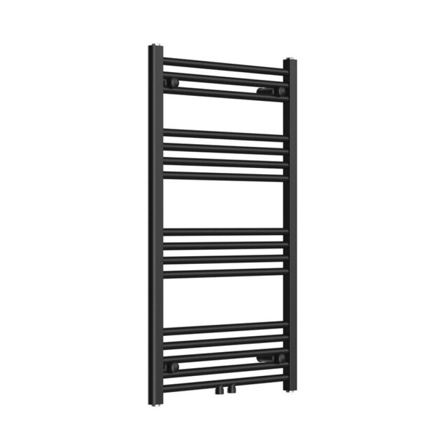 Rosani Classic radiator 60x100cm recht middenaansluiting 424 watt mat zwart AF-CN60100B Rosani Classic radiator 60x100cm recht middenaansluiting 424 watt mat zwart AF-CN60100B afbeelding 1