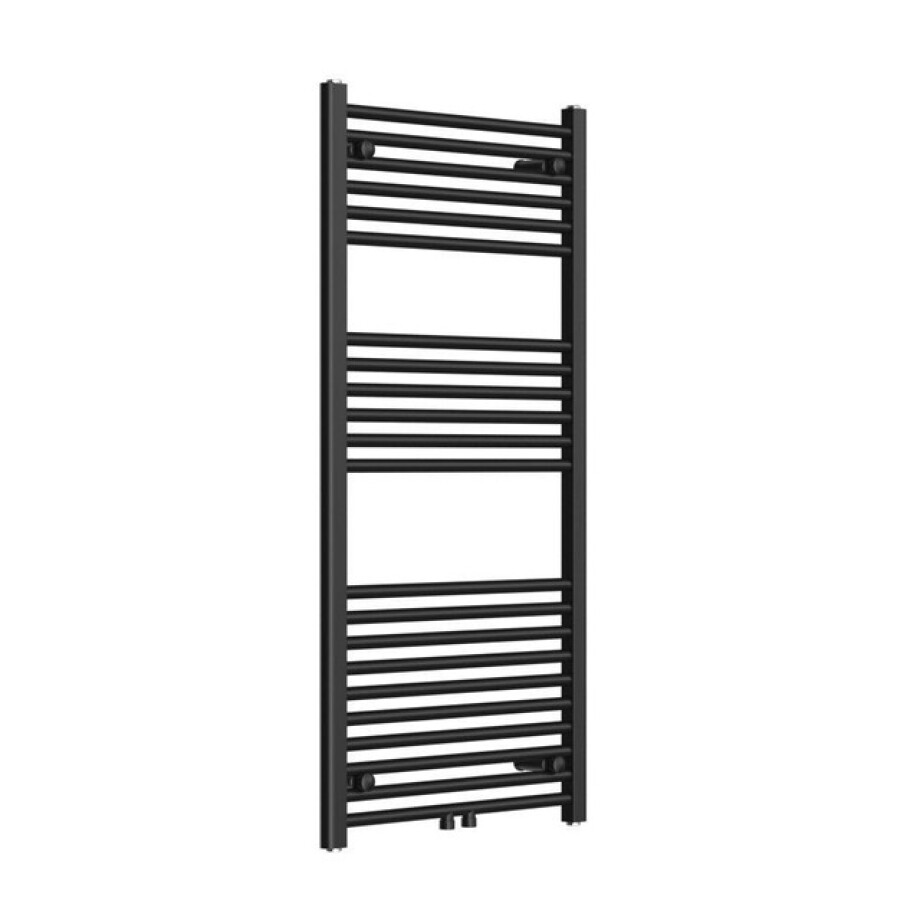 Rosani Classic radiator 60x120cm recht middenaansluiting 561watt mat zwart AF-CN60120B Rosani Classic radiator 60x120cm recht middenaansluiting 561watt mat zwart AF-CN60120B afbeelding 1