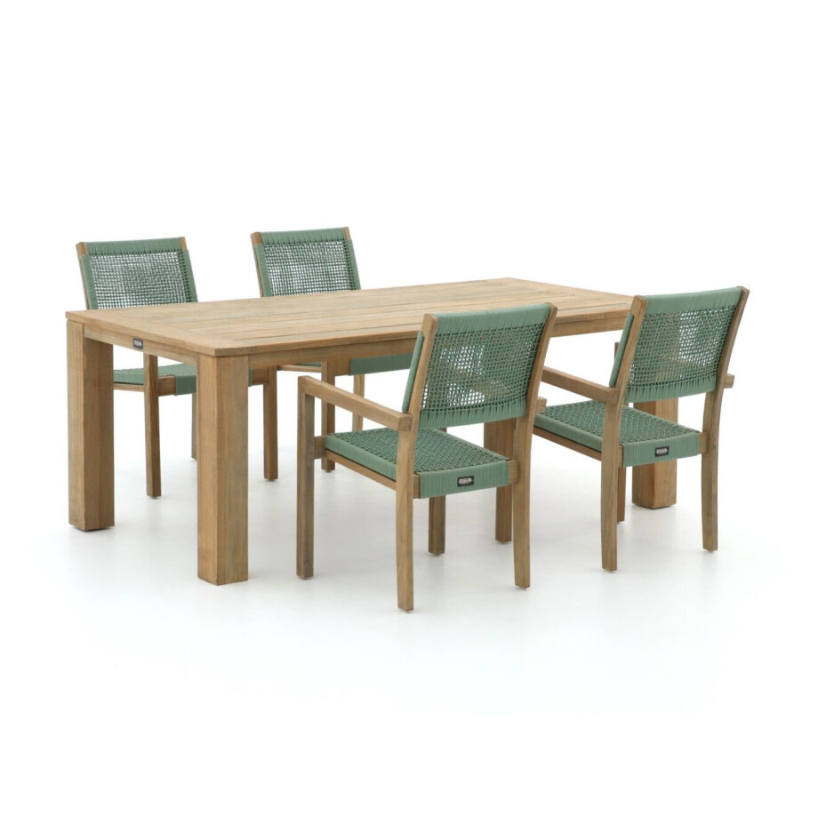 ROUGH Batang/ROUGH-X 200cm dining tuinset 5-delig stapelbaar - Laagste prijsgarantie! ROUGH Batang/ROUGH-X 200cm dining tuinset 5-delig stapelbaar - Laagste prijsgarantie! afbeelding 1