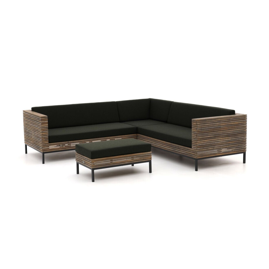 ROUGH-D hoek loungeset 4-delig - Laagste prijsgarantie! afbeelding 1