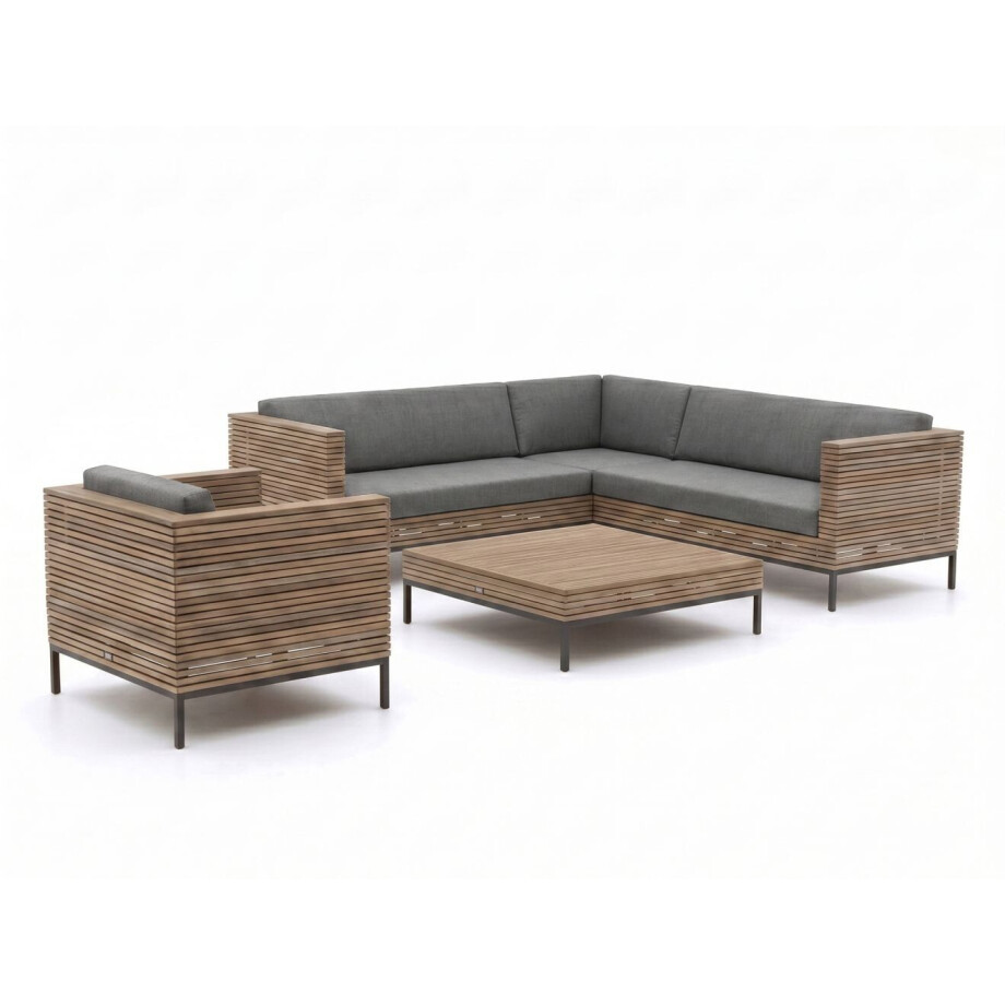 ROUGH-D hoek loungeset 5-delig 6-zits - Laagste prijsgarantie! afbeelding 1