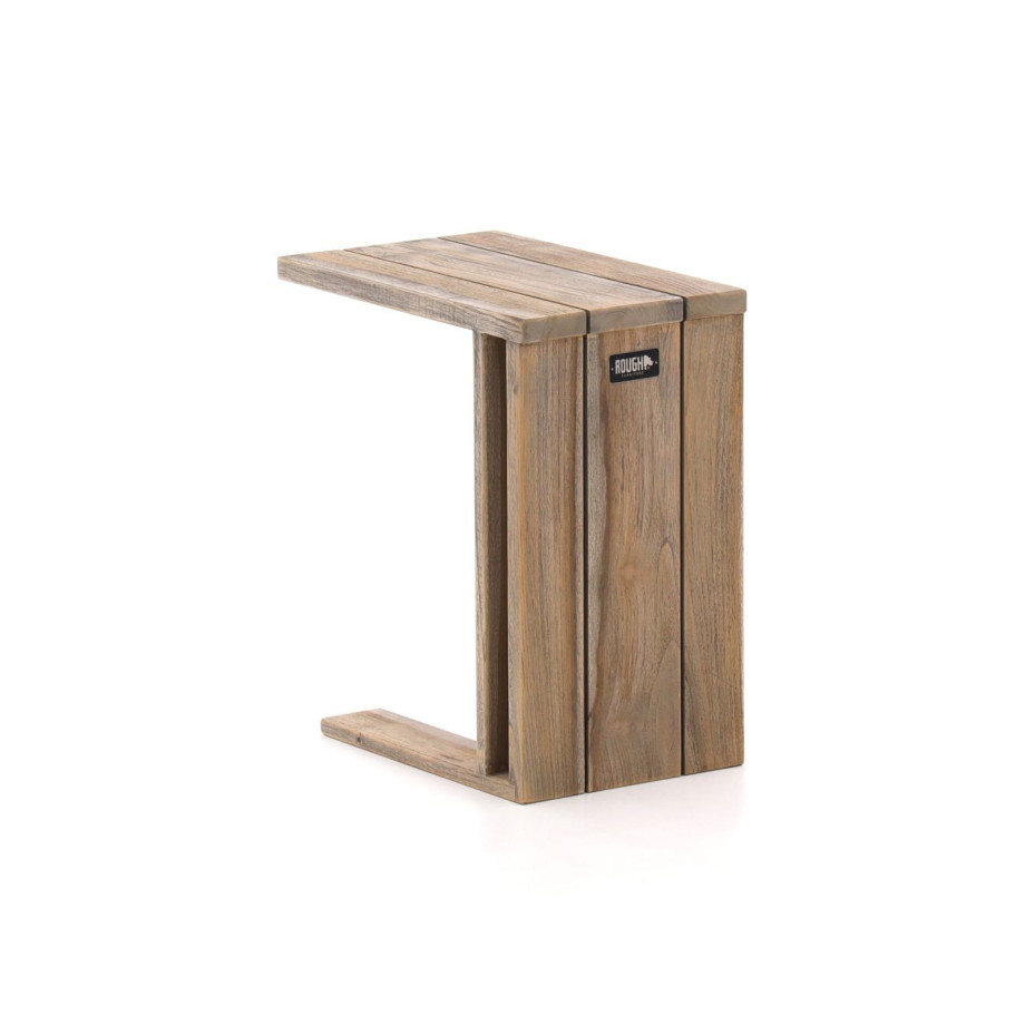 ROUGH-X bijzet tuintafel voor loungebank 45x29x51cm - Laagste prijsgarantie! afbeelding 1